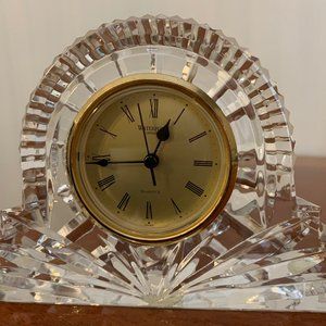 Authentic Waterford Crystal Mantle Clock